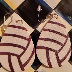 VOLLEYBALL 🏐 Fashion jewelry TEARDROP earring